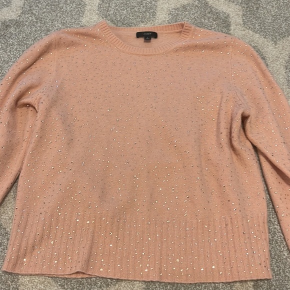 Jcrew crewneck sparkle sweater - Picture 4 of 7